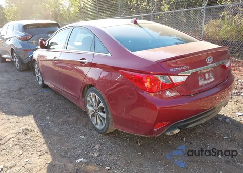 2014 Hyundai Sonata Se из США, поврежденный, VIN 5NPEC4AC9EH857439